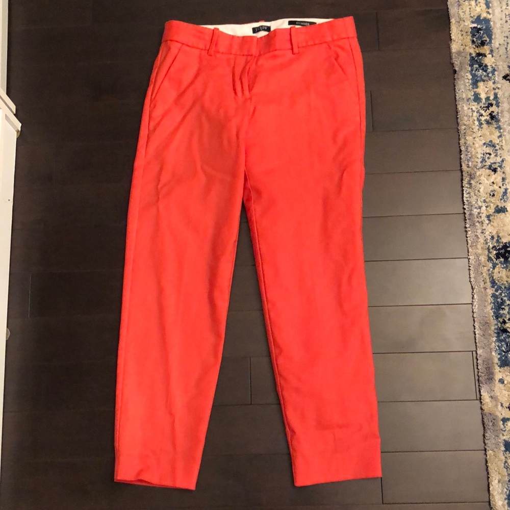 JCrew Coral Pink Pants